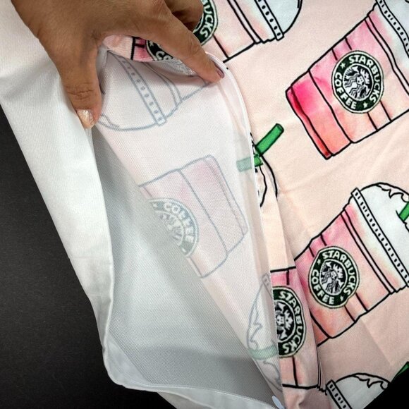 Coffee Pillow Strawberry Shake Accent Pillowcase Throw Cushion Cover Home Decor - Picture 6 of 11